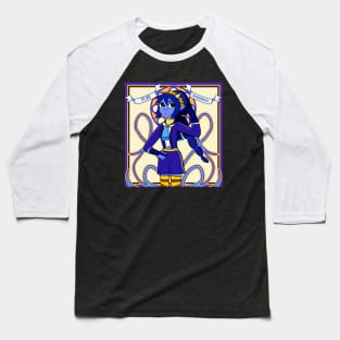 Yuri Marzipan the Oni - Cosplay Nouveau (blue and gold) Baseball T-Shirt